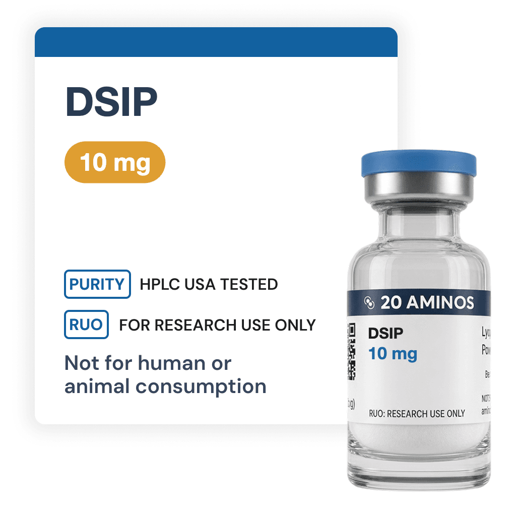 Product photograph for DSIP — 10 mg
