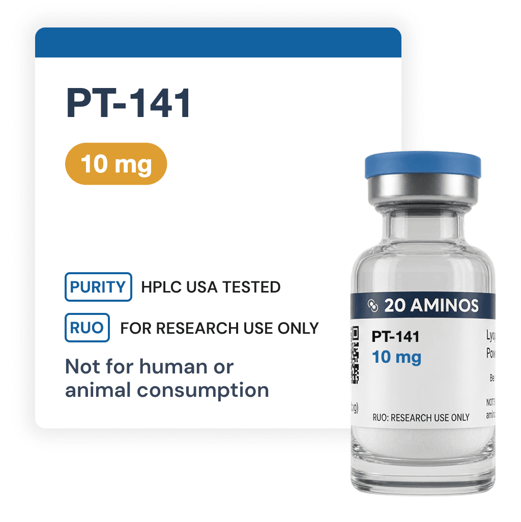 Product photograph for PT-141 — 10 mg